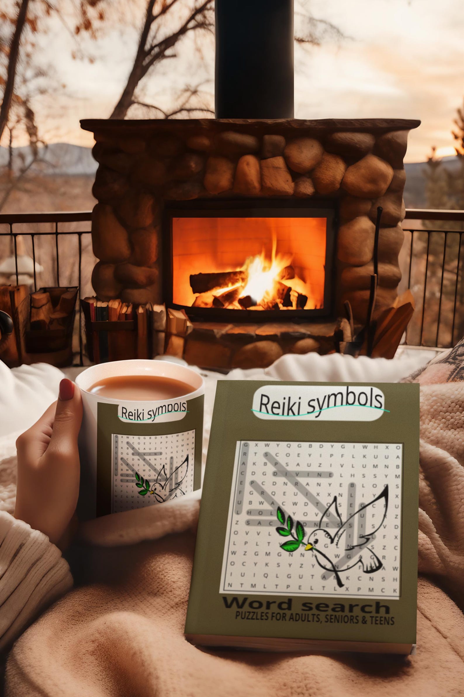 Reiki symbols word search puzzle