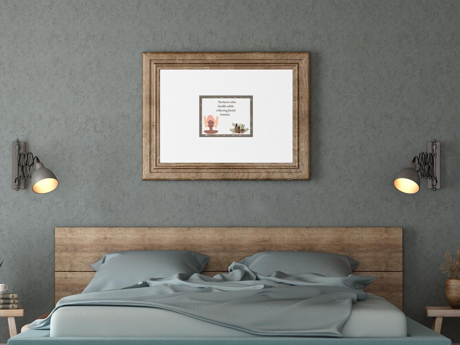 Luxury Facial Massage Decor: Spa Treatment Room Art (Digital Download)